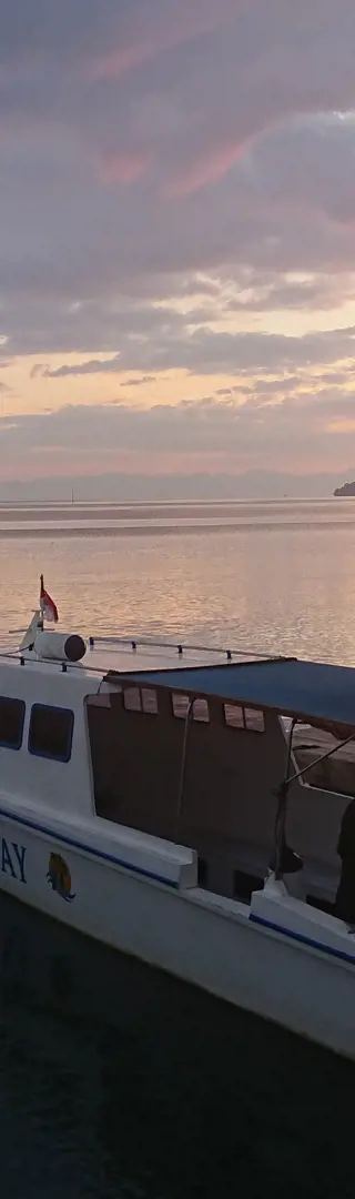 Mit dem Boot ans Endziel